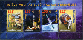 Hungary 2020. Flight of the first Hungarian cosmonaut B.Farkas (MNH OG) S/S - £4.14 GBP
