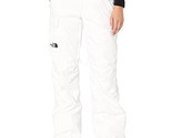 THE NORTH FACE WOMEN&#39;S FREEDOM SKI SNOWBOARD INSULATED SNOW PANTS White ... - $134.52