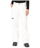 THE NORTH FACE WOMEN&#39;S FREEDOM SKI SNOWBOARD INSULATED SNOW PANTS White ... - £107.14 GBP