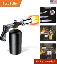 Safe and Efficient Cooking Torch - Adjustable Flame &amp; Ideal Gift for Chefs - €38,83 EUR