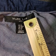 Mark Law Luxury Men's Blue Cotton Full Zip Long Sleeve Pocket Jacket Size Medium image 4