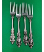 Set of 4 Oneida Community Stainless Steel RENOIR / PEMBROKE Dinner Forks - €86,69 EUR