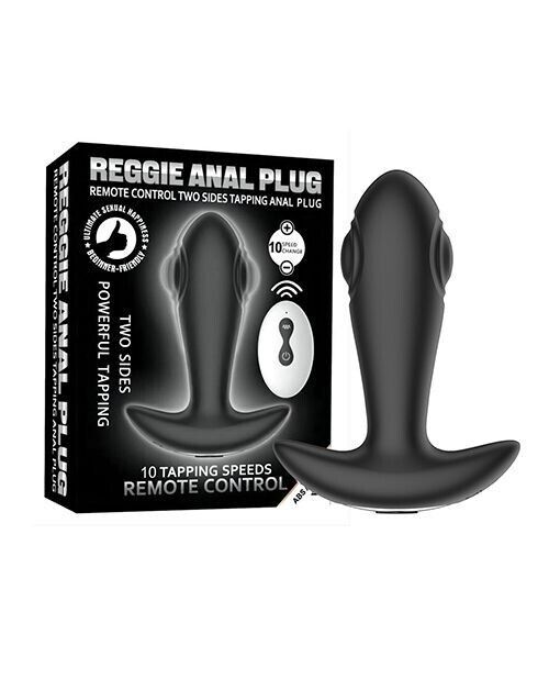 REGGIE ANAL TAPPING REMOTE CONTRL ANAL BUTT PLUG - $26.72