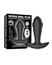 REGGIE ANAL TAPPING REMOTE CONTRL ANAL BUTT PLUG - £23.49 GBP