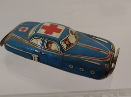 Vintage 1940&#39;s Tin 2.5&quot; Penny Toy Ambulance. - £11.99 GBP