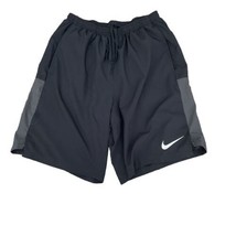 Nike Flex 9&quot; Printed Running Short Mens Medium (32&quot;) Black Lined Gym Tra... - £15.50 GBP