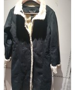 Centigrade Ladies Faux Suede coat Size L (14-16) Black Colour Pit2Pit 20... - £53.22 GBP