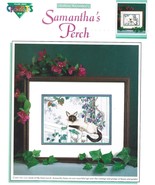 Color Charts Cross Stitch Pattern-Samantha&#39;s Perch by Barbara Macomber - £6.07 GBP