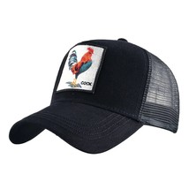 Cock Hat   Snapback  Baseball Cap for Men Women Embroidery Trucker Hats Farm Adj - £85.75 GBP