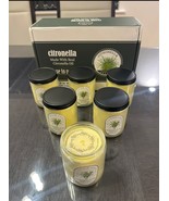 citronella candles outdoor Long BurnTime Insect Bug Repellent Fancy Glas... - $17.98 CAD