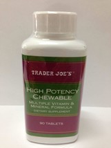 Trader Joe&#39;s High Potency Chewable, 90 Tablets - £31.16 GBP