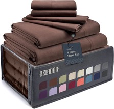 BELADOR Silky Soft Twin Sheet Set - Luxury 4 Piece Bed for - £26.72 GBP