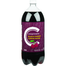 8 Big Bottles Of Compliments Black Cherry Soft Drink 2L Each - Free Shipping - £52.19 GBP