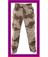 NEW USGI DESERT STORM CHOCOLATE CHIP 6 COLOR CAMO COMBAT TROUSER PANTS A... - $60.50 CAD