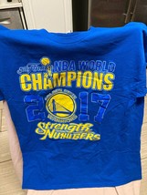 Golden State Warriors 2017 Champions Shirt Size XL - £15.87 GBP