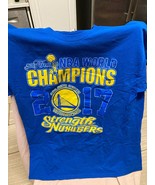 Golden State Warriors 2017 Champions Shirt Size XL - £15.64 GBP