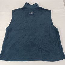 Columbia SM1480 Men's Blue Full Zip Pockets Fleece Vest Size 2XL image 2