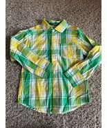 Little Bear Club 120 Size Medium Toddler Long Sleeve Green White Collar ... - €5,14 EUR