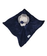 Just One You Carter&#39;s Lion Roar Security Blanket Lovey Navy Blue Gray pl... - £24.40 GBP