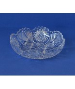 American Brillant Cut Crystal Glass Serving Bowl - $54.00