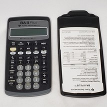 TI Texas Instruments BA II 2 Plus Business Analyst Calculator Tested Works - $15.95