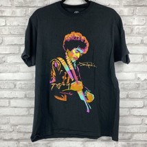 Jimi Hendrix Graphic Art T-Shirt by Photo Artist Chuck Boyd Men&#39;s Size L... - $16.20