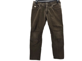 Kuhl Pants Mens 32x28 Free Kanvus Jean Brown Vintage Patina Dye Hiking C... - $38.58