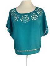 Aberdeen &amp; Haye Green Cropped Top, Women's Size Small - $9.49