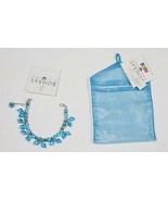 NWT BOMBAY KIDS BLUE BEADED BRACELET &amp; GIFT BAG POUCH BEADS CHILD  NEW - $10.77 CAD