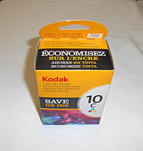 Genuine Kodak 10C Color Ink Cartridge new in box  copyright date 2011  - £15.93 GBP