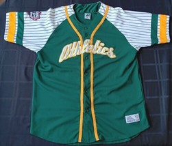 Double Stitched Oakland A’s Vintage 90s Athletics  Jersey XL Embroidered  - £44.69 GBP