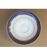 Royal Worcester England REGENCE Blue Porcelain Tea Cup Saucer Fine Bone ... - $50.76 CAD