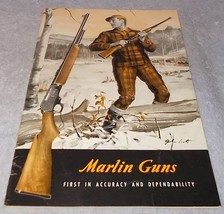Marlin Firearms Co Hunting Rifle Catalog 1954 John Scott Cover New Haven Conn - £15.77 GBP