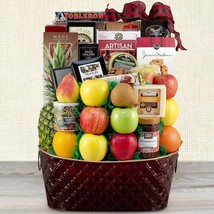 Fruit Abounds: Signature Series Fruit &amp; Snacks Gift Basket - $347.10