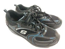 Skechers Shape Ups Walking Toning Womens Black Blue Silver Shoes 12320 s... - £22.52 GBP