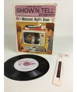 General Electric Show &#39;N Tell Midsummer Night&#39;s Dream Record Film Vintag... - $16.78