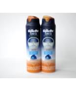Gillette Fusion Proglide Sensitive 2 in 1 Ocean Breeze Shave Gel 6 oz Lot of 2 - $29.99