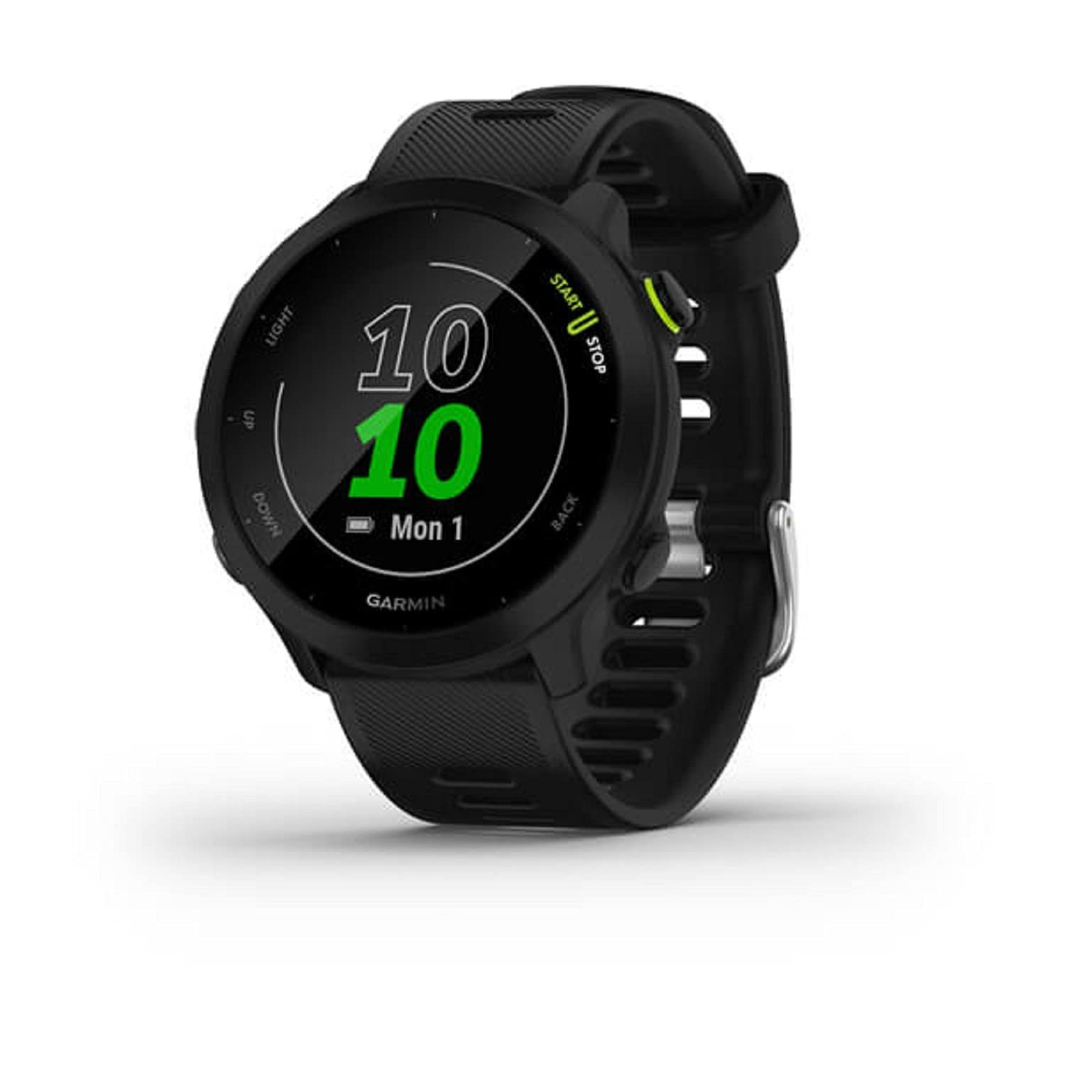 Garmin 010-02562-00 Forerunner 55, GPS Running Watch with Daily Suggested Workou - $278.99