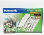 Panasonic KX-TSC14W 2-Line Operation Speakerphone with Caller ID (White) - $49.99