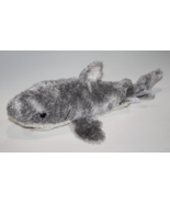 Aurora World Great White Shark 12&quot; Gray Plush Soft Toy Stuffed Animal Fi... - £9.30 GBP