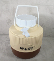 Vintage Arctic Gallon Water Jug Cooler Plastic Handle Camping Hiking Picnic - $21.73