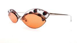 FENDI Women&#39;s Sunglasses FF0370/S L7Q Silver/Orange 58-13-140 MADE IN IT... - $175.00