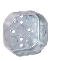 Southwire Old Work 14 cu in Octagon Galvanized Steel Box Mount Silver - $7.95