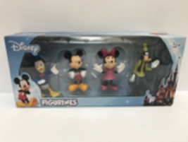 Disney Mickey Mouse &amp; Friends 4 Pack Figurines, NIP - £55.88 GBP