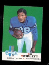 1969 Topps #32 Bill Triplett Vgex Lions *X83661 - £1.55 GBP