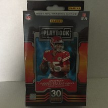 NEW 2021 Panini NFL Playbook Football Trading Cards Hanger Box - 30 Cards - £22.47 GBP