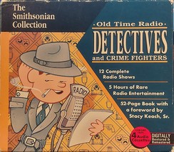 &quot;Old Time Radio Detectives &amp; Crime Fighters&quot; The Smithsonian Collection Cassette - £16.82 GBP