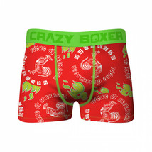 Crazy Boxers Sriracha Rooster All Over Boxer Briefs Red - £15.69 GBP
