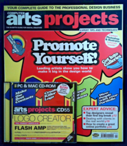 Computer Arts Projects Magazine No.55 Feb 2004 mbox1476 - Promote - With CD-ROM - £6.85 GBP
