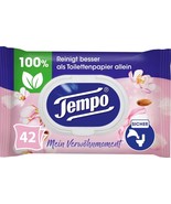 Tempo Soft &amp; Sensitive: Almond milk &amp; Panthenol WET WIPES FREE SHIP - £7.74 GBP